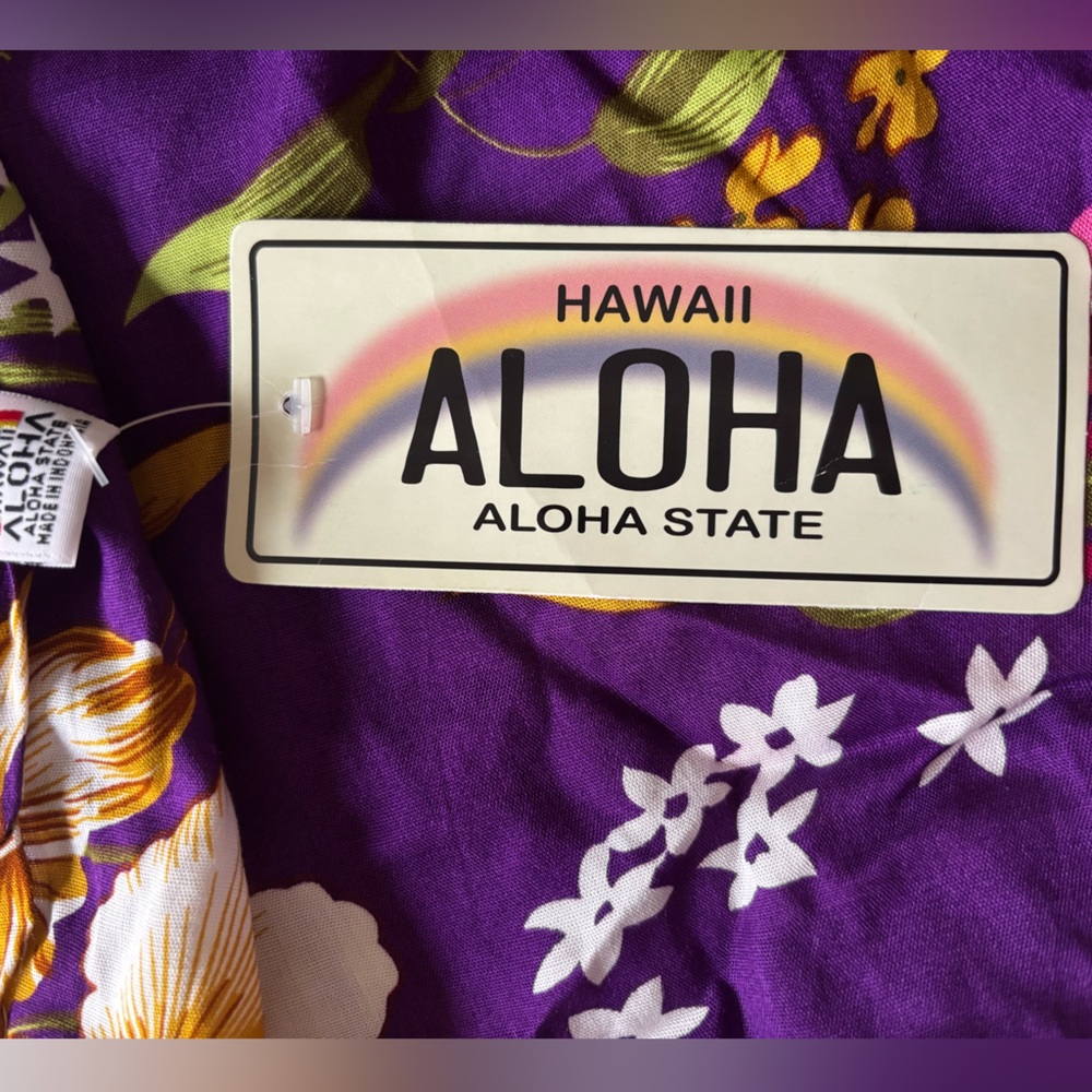 Floral Purple Hawaiian Pareo🌺, one size